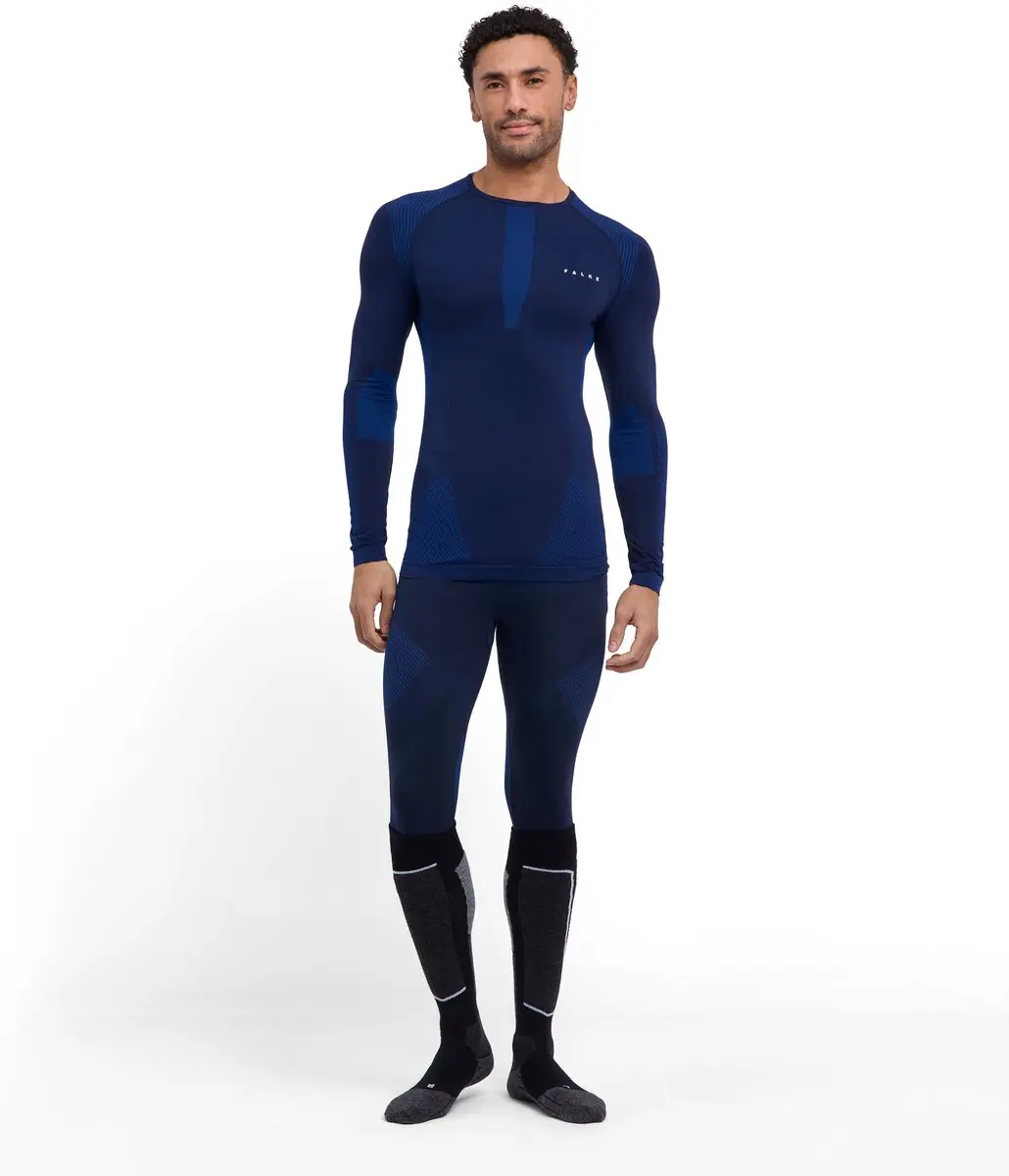 Falke Warm Longsleeved Shirt M - Blauw