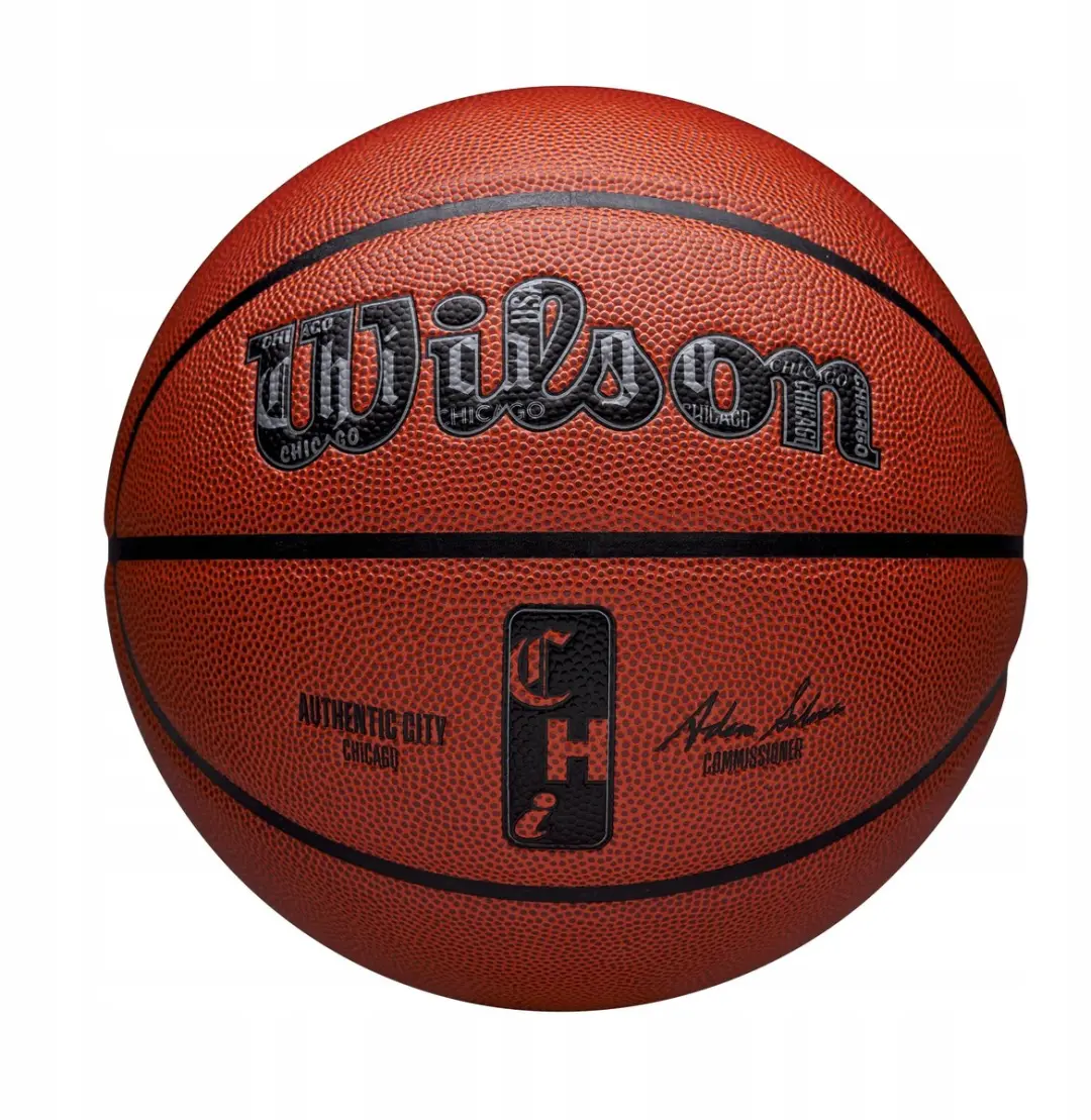 Wilson NBA Authentic City Chicago Basketbal