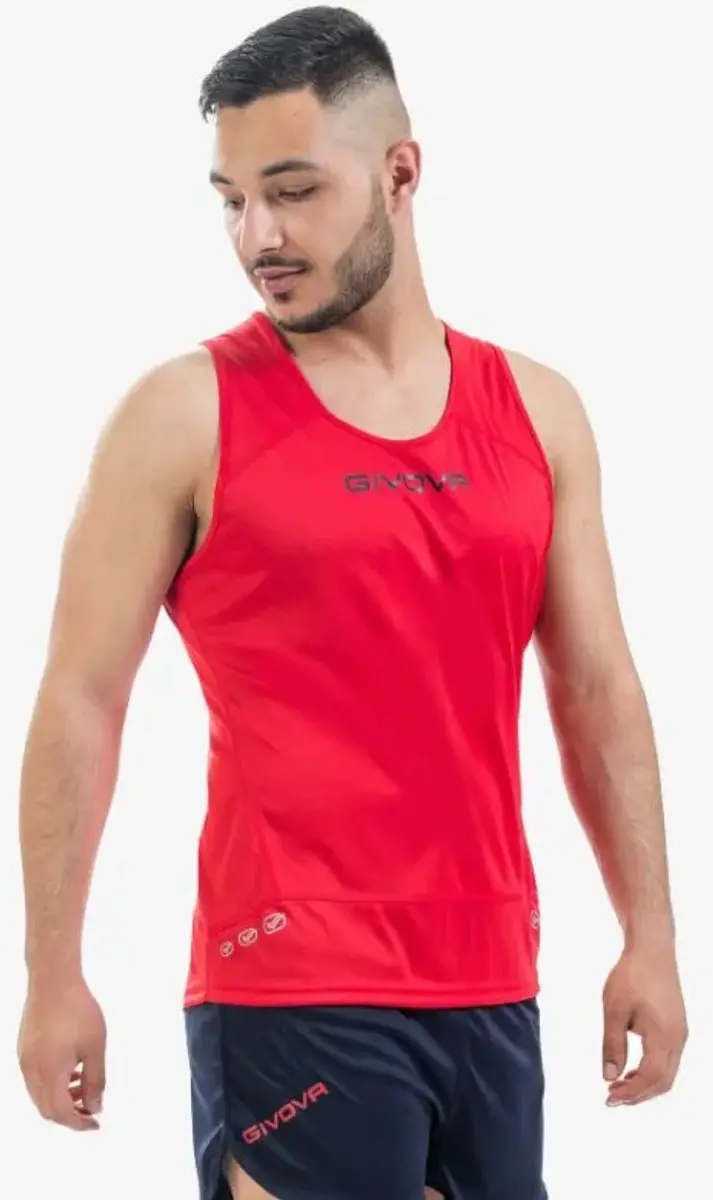Macron Givova New York Set - Vrouw XL - Rood/Blauw