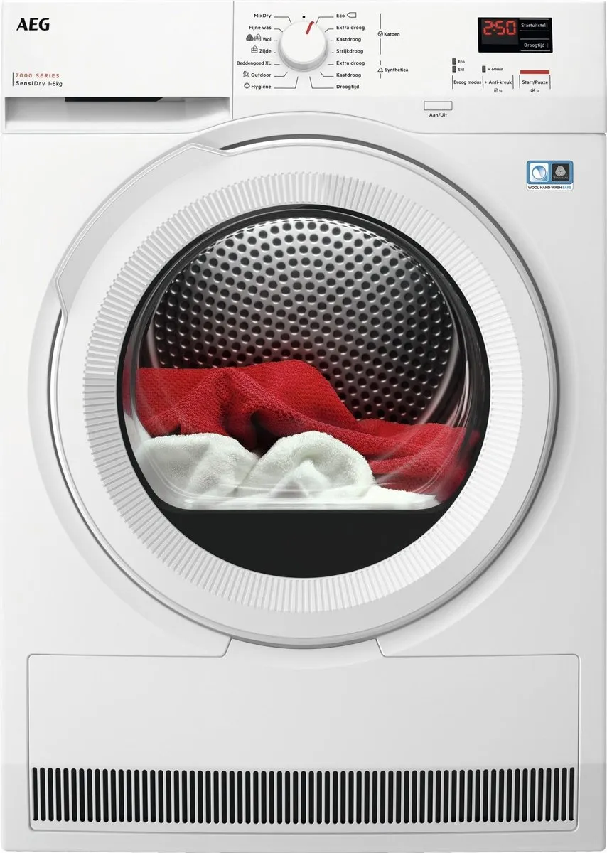 AEG TR718A2B SensiDry Warmtepompdroger 8kg