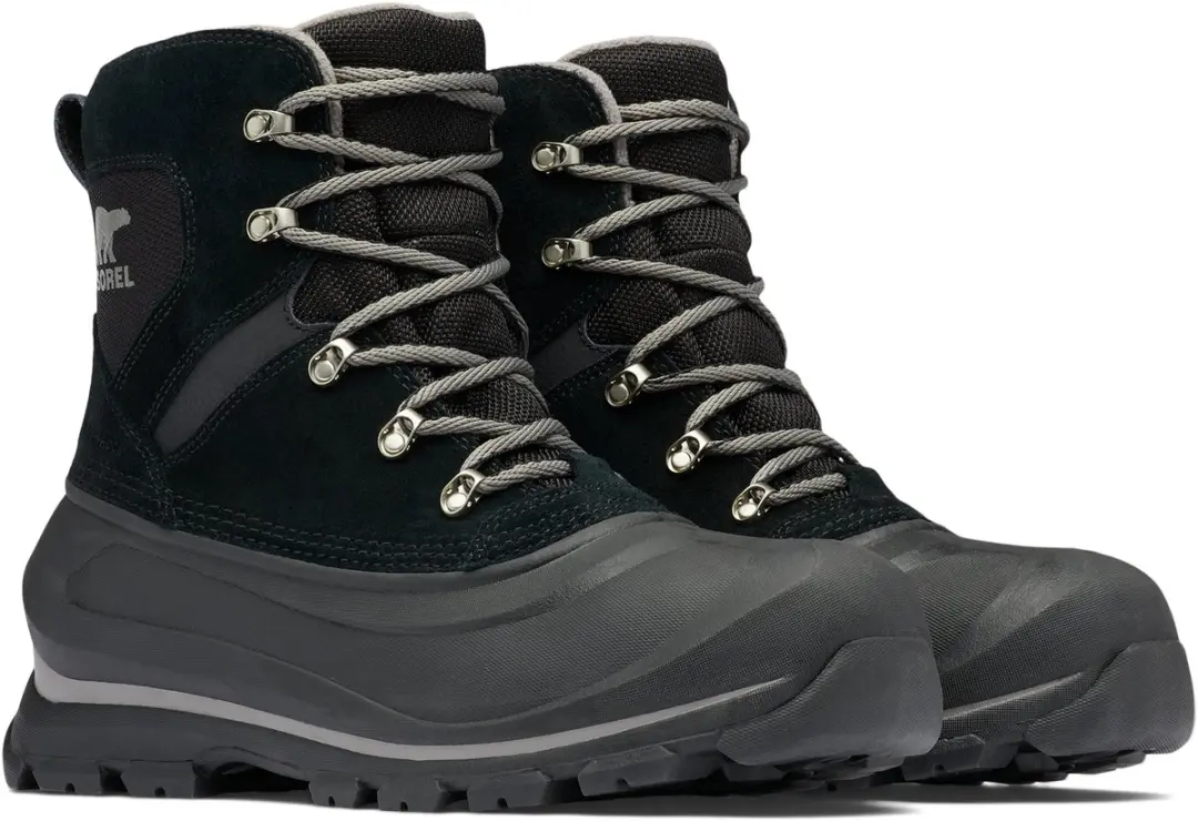 Sorel Buxton Lace Boot WP - Heren Snowboots 42 - Black/Quarry