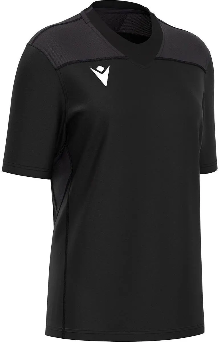 Macron Beryl Rugbyshirt Dames M - Zwart