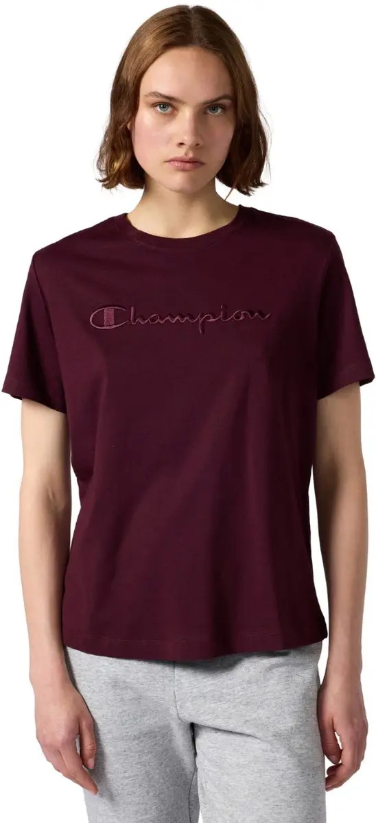 Champion Dames T-shirt - Maat L - Blauw - afbeelding 6 van 6