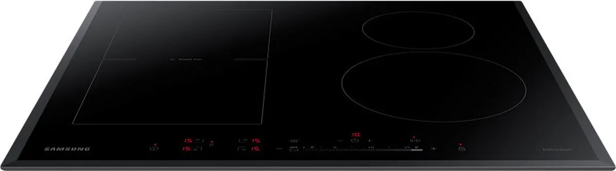 Samsung NZ64H57479K Inductiekookplaat 60cm - 4 Zones - Zwart