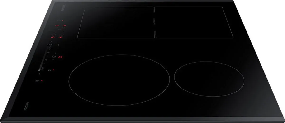 Samsung NZ64H57479K Inductiekookplaat 60cm - 4 Zones - Zwart