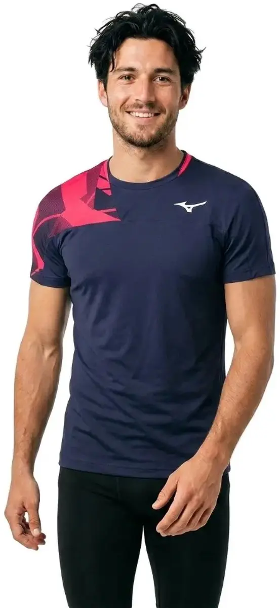 Mizuno Daybreakers Shadow T-shirt M - Odyssey Gray