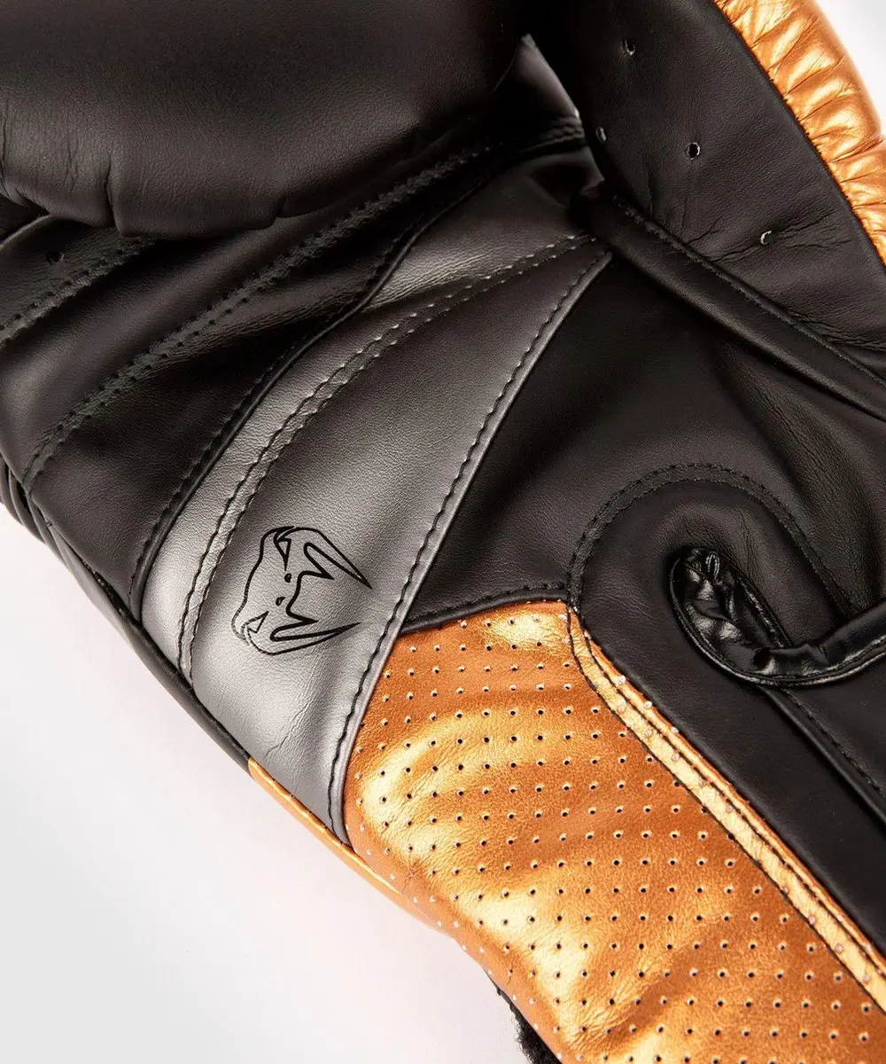 Venum Elite Evo Bokshandschoenen 14 oz - Zwart/Brons