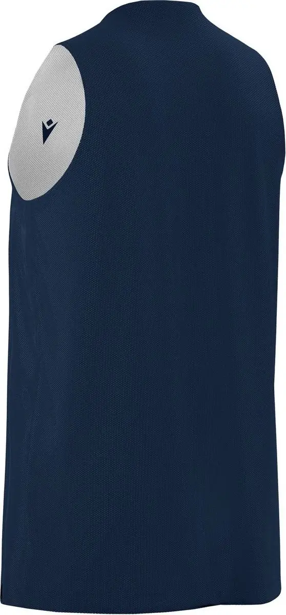 Macron Idaho Reversibel Shirt Kinderen 140 - Marine/Wit