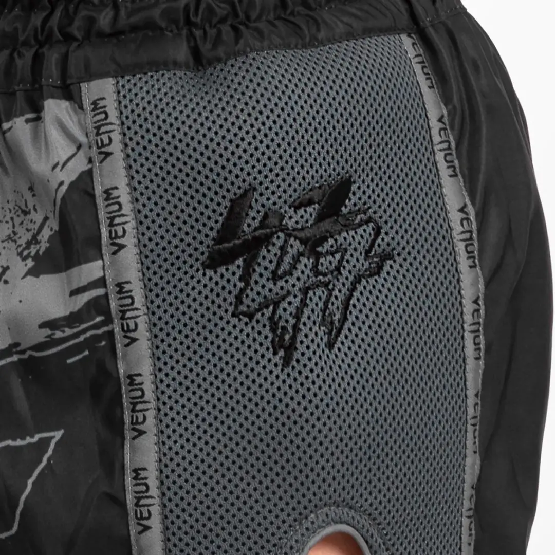 Venum S47 Muay Thai Shorts - M - Grijs/Zwart/Orange