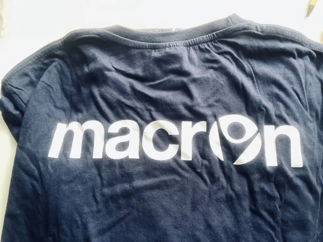 Macron MP 151 T-shirt - Navy/Wit - XL
