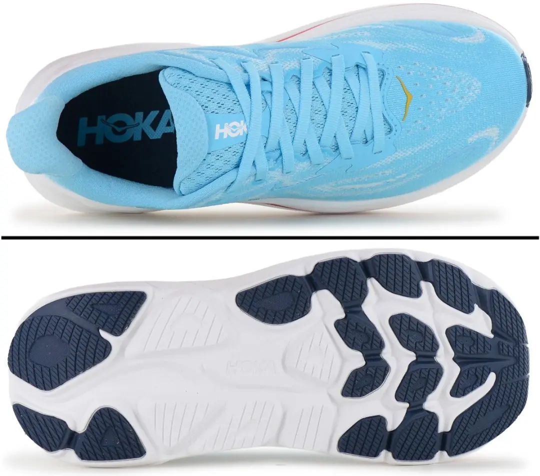 Hoka Clifton 10 Dames Hardloopschoenen 1162031-SBLF - Blauw