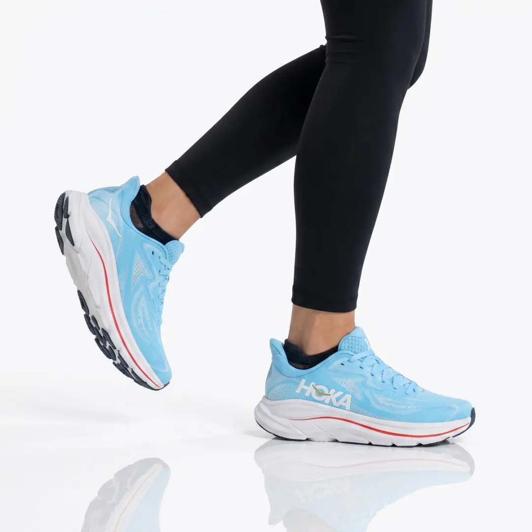 Hoka Clifton 10 Dames Hardloopschoenen 1162031-SBLF - Blauw