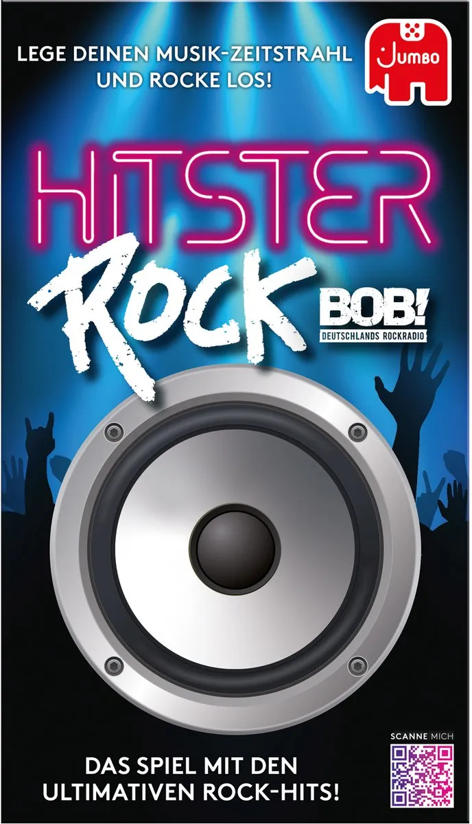 Jumbo Hitster Rock Germany Kaartspel - 2-10 spelers