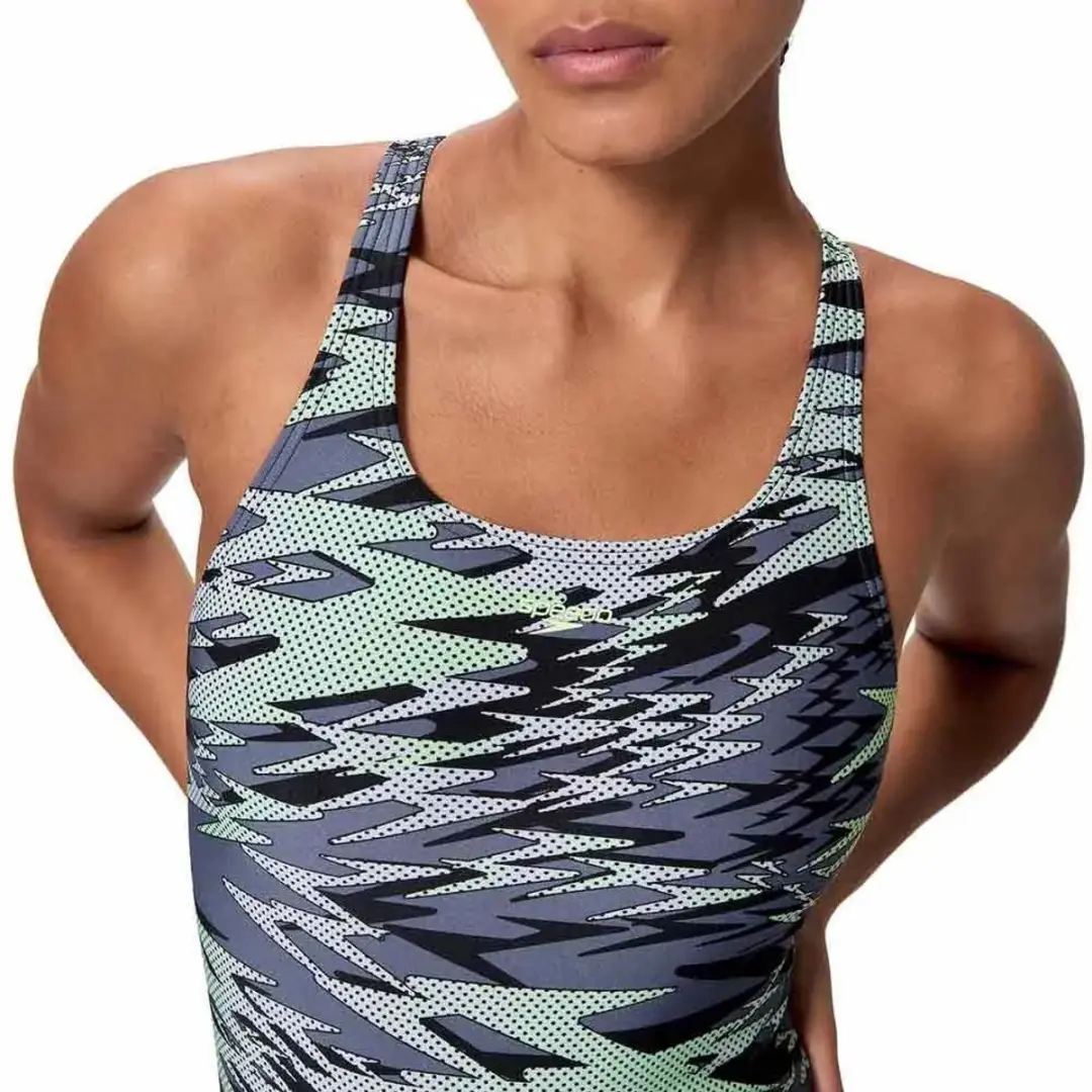 Speedo Hyperboom Medalist Zwemkleding UK 34 - Blauw