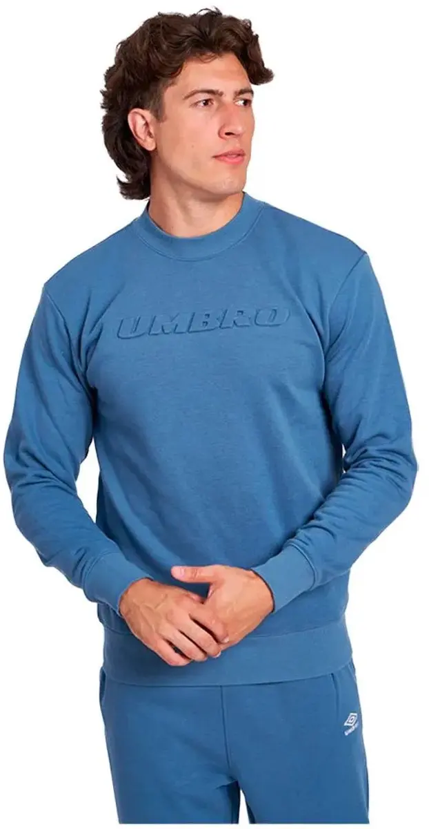 Umbro Embossed Logo Sweatshirt - Blauw XL