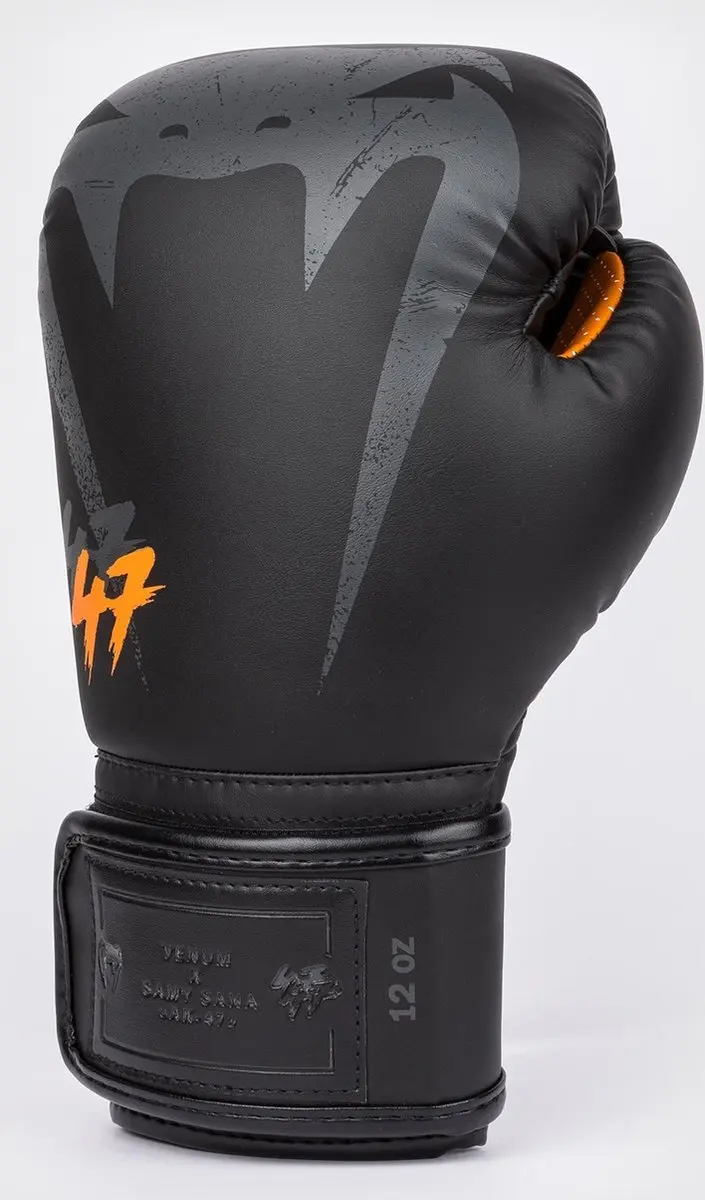 Venum S47 Bokshandschoenen 12oz - Black/Orange