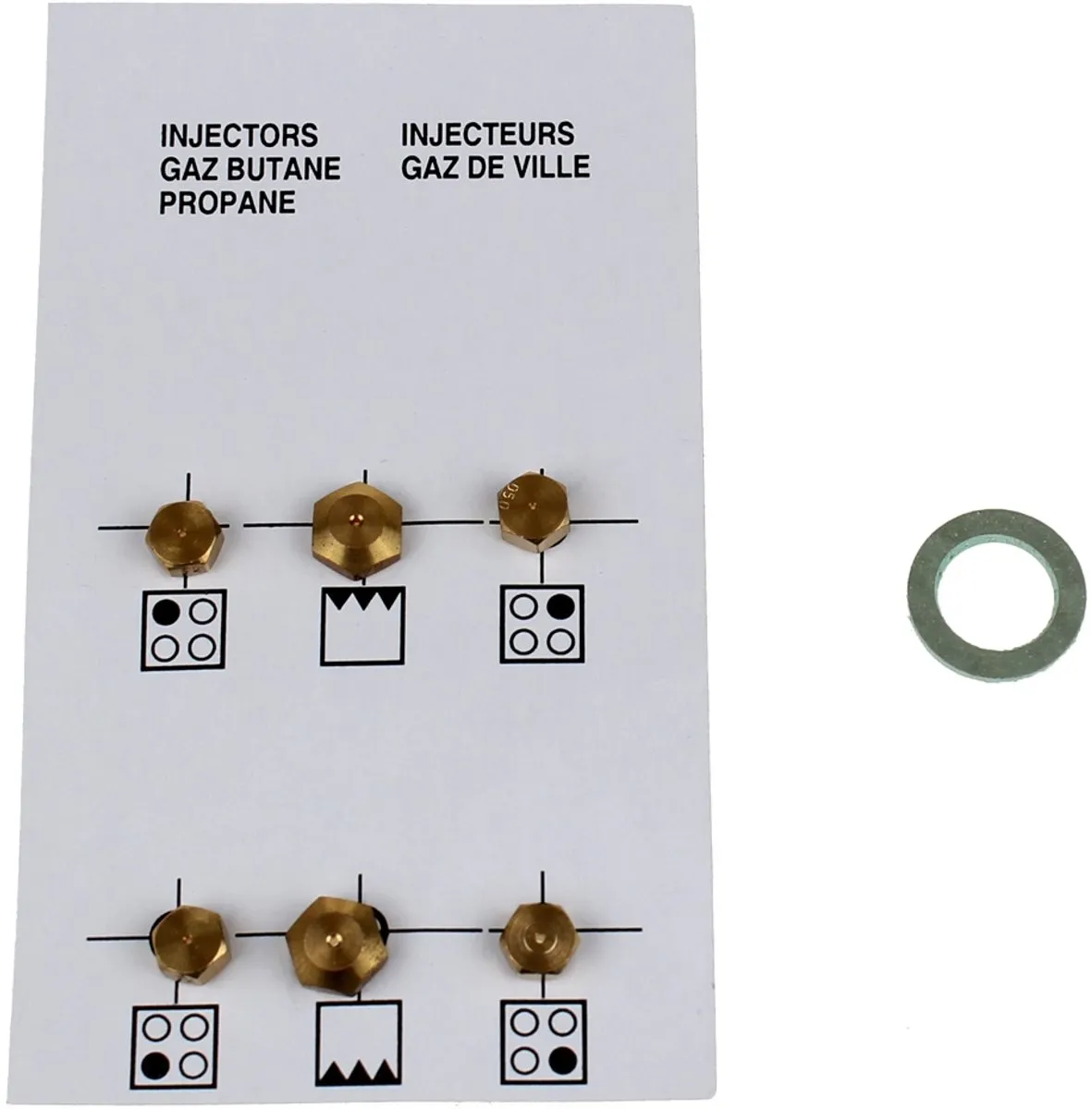 Beko Inspuitstukken Kit 4490910032 - Butaan CG61000G