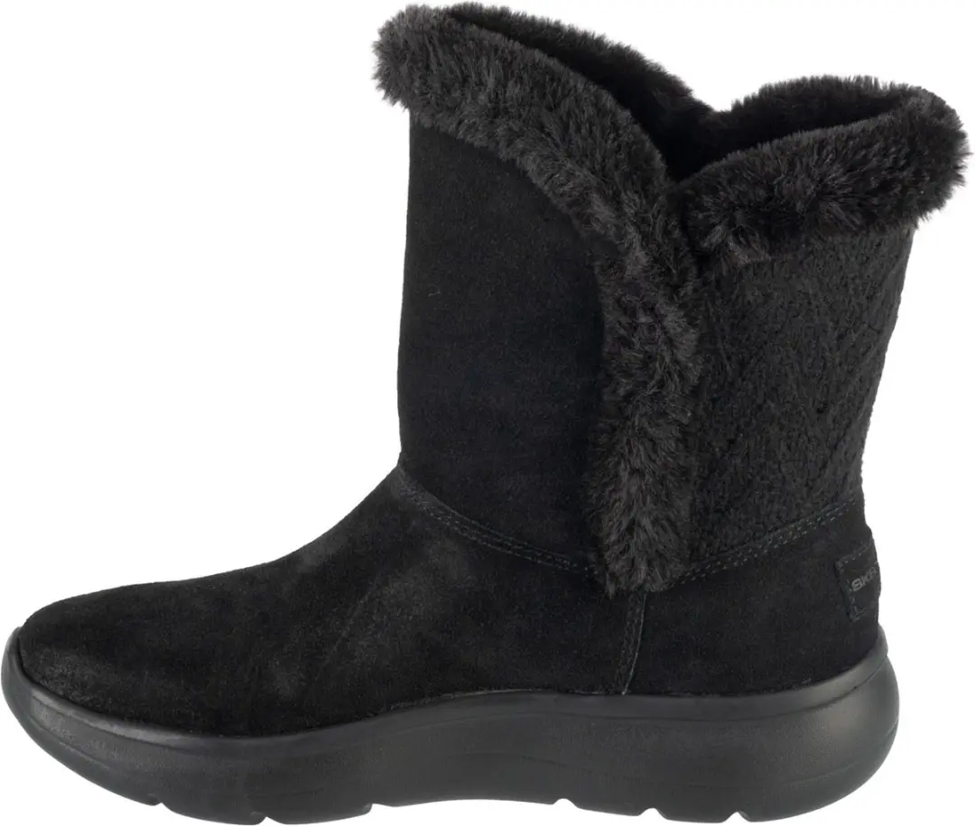 Skechers On-The-Go Encore Snow Flurry 144870-BBK Laarzen - Zwart
