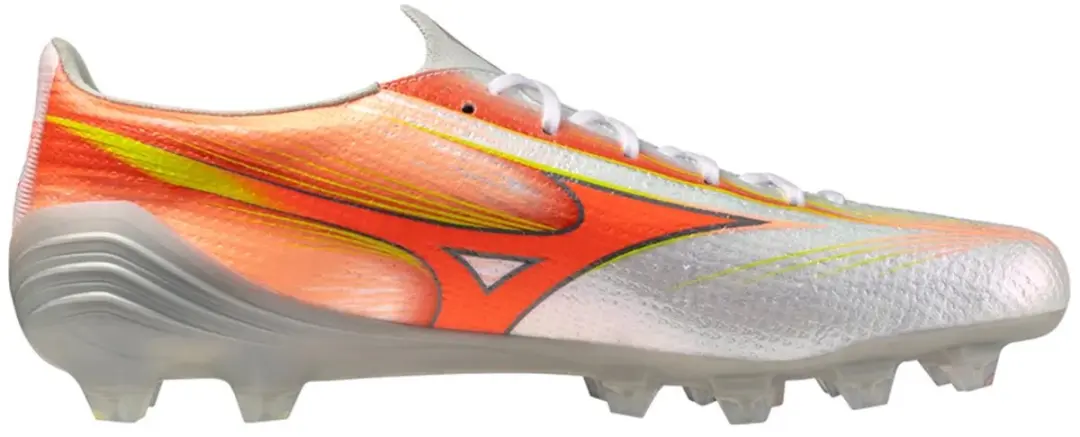 Mizuno α III Elite Voetbalschoenen 42 - Wit/Oranje