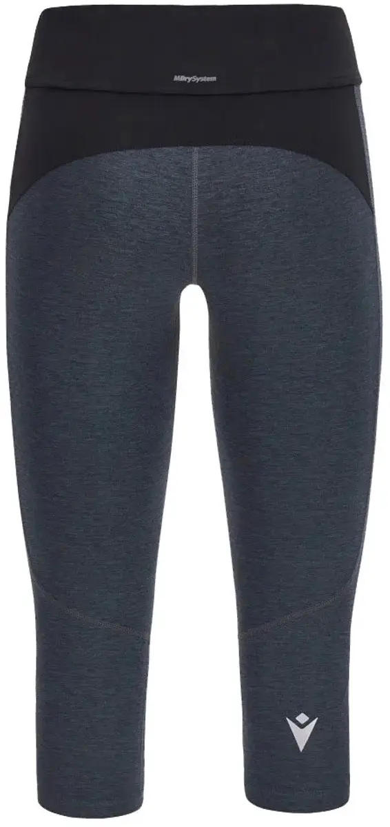 Macron Cheryl 3/4 Leggings - S - Medium Grey Melange