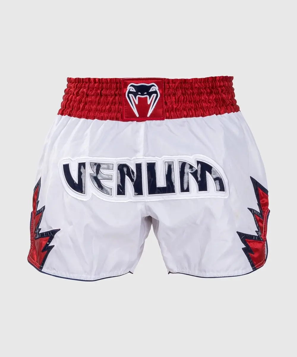 Venum Inferno Muay Thai Shorts M - Wit Rood