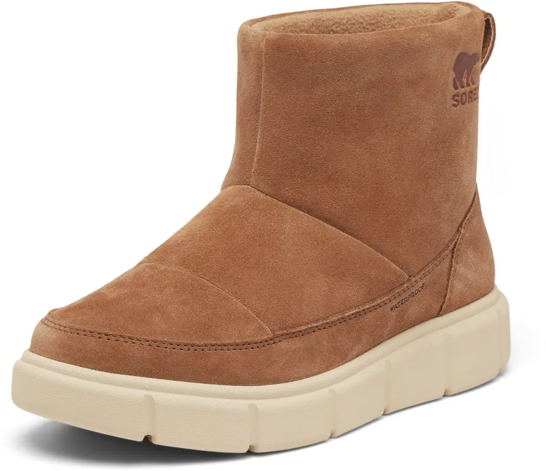 Sorel Explorer III Slip-On WP - Outdoorlaarzen 36 - Velvet Tan/Chalk