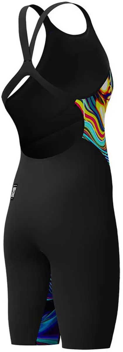 Speedo Fastskin LZR Pure Valor 2.0 Openback Zwemkleding - UK 26 - Zwart