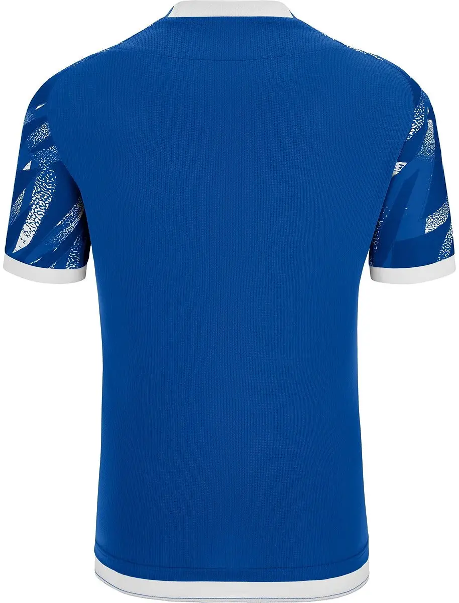Macron Themis Eco Shirt Heren - M - Wit/Royal