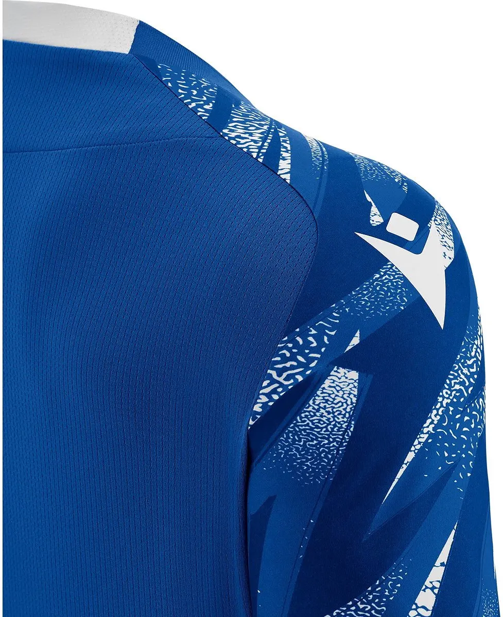 Macron Themis Eco Shirt Heren - M - Wit/Royal