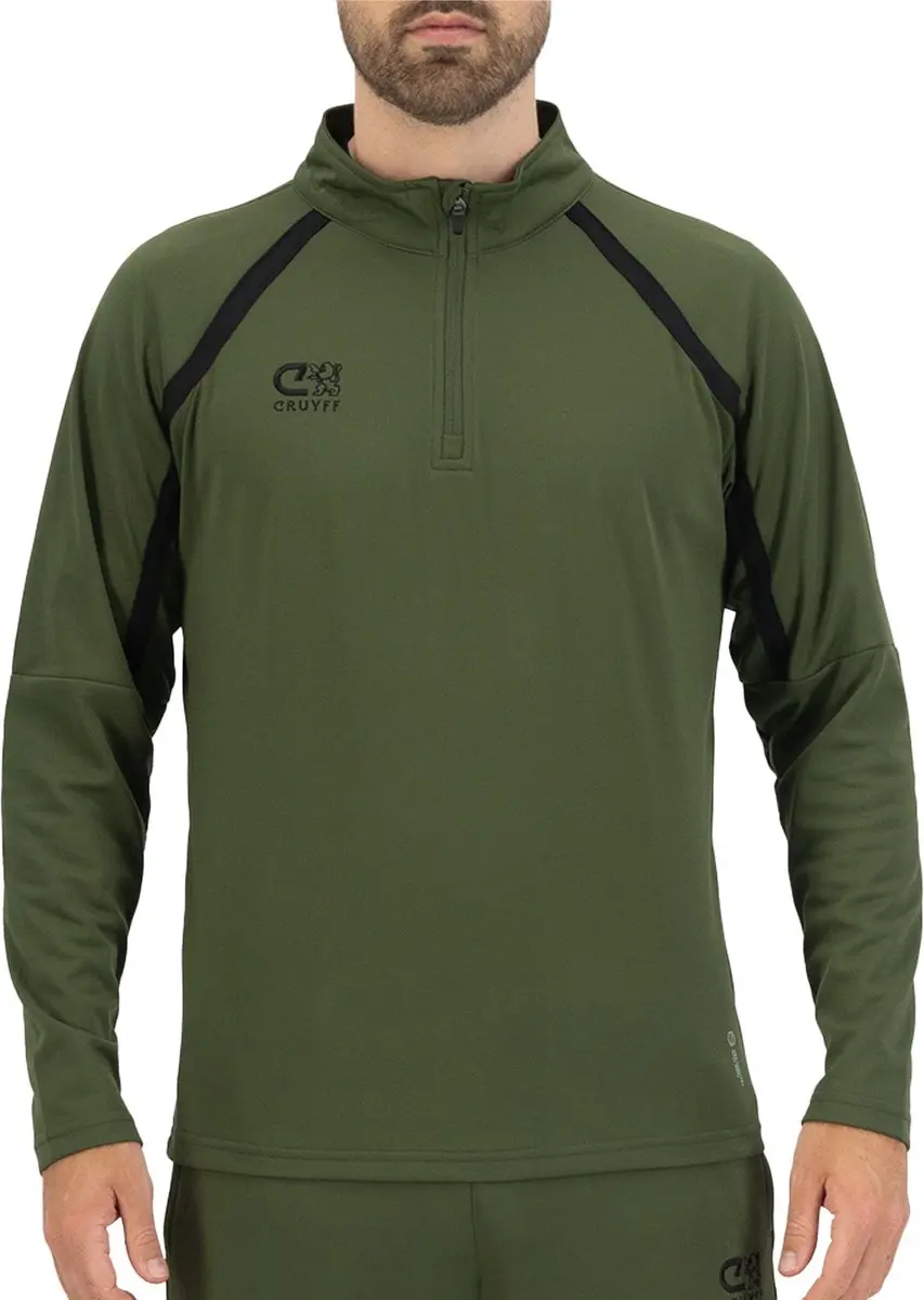 Cruyff Turn Tech Half Zip Trainingssweater Heren XXL - Navy/Wit - afbeelding 3 van 6