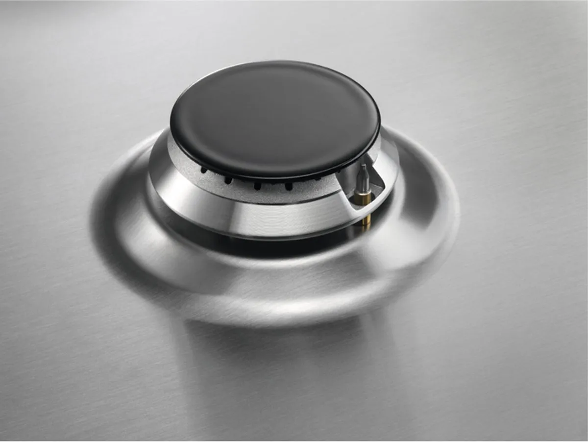 AEG HGB75520SM Inbouw Gaskookplaat 75cm - 5 Zones - Roestvrijstaal - afbeelding 6 van 6