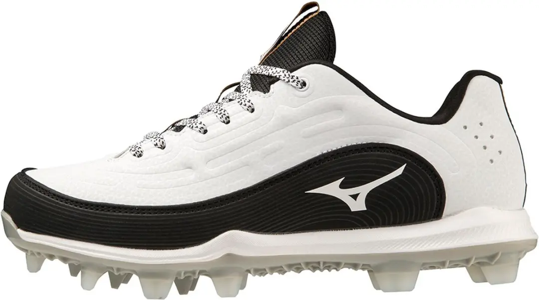 Mizuno Finch Elite 6 Softbalschoenen - Dames - US 10/EU 42 - Wit/Zwart