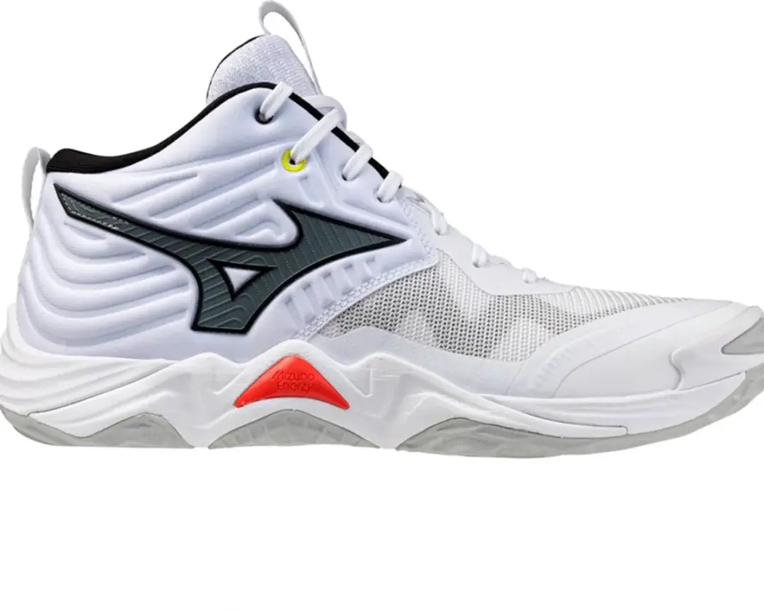 Mizuno Wave Momentum Elite Mid Sportschoenen - Wit EU 40