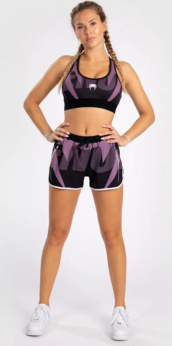Venum Adrenaline Performance Short Dames - S - Zwart/Paars
