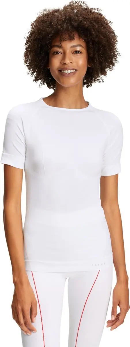 Falke Warm Dames Shortsleeved Tight 39113 - Wit XS