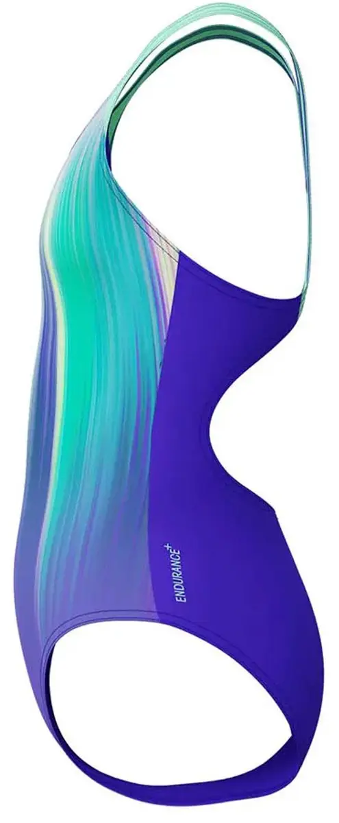 Speedo Digital Placement Zwemkleding 5-6 jaar - Indigo Glow