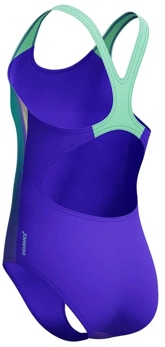 Speedo Digital Placement Zwemkleding 5-6 jaar - Indigo Glow