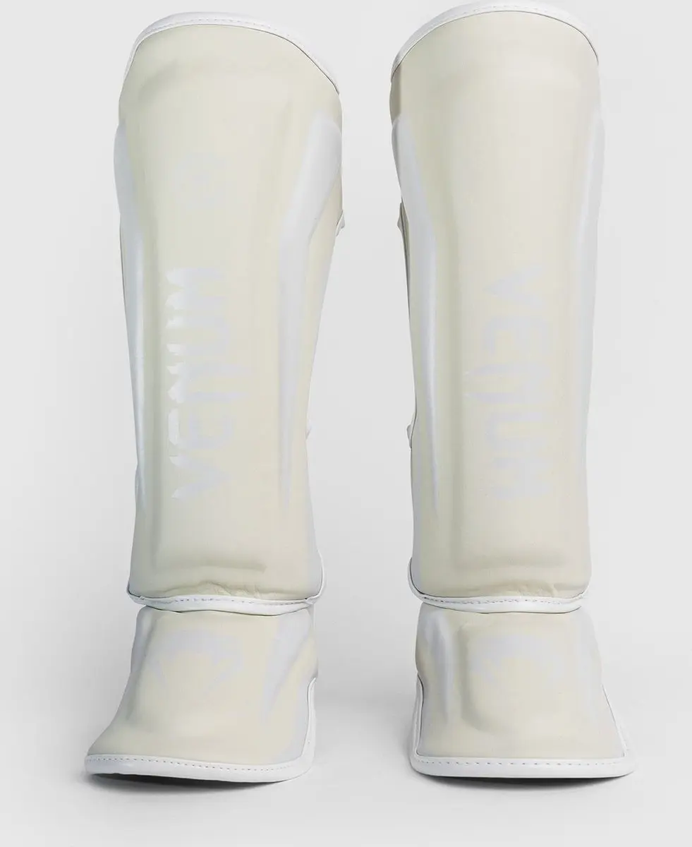 Venum Elite Kickboks Scheenbeschermers M - Wit