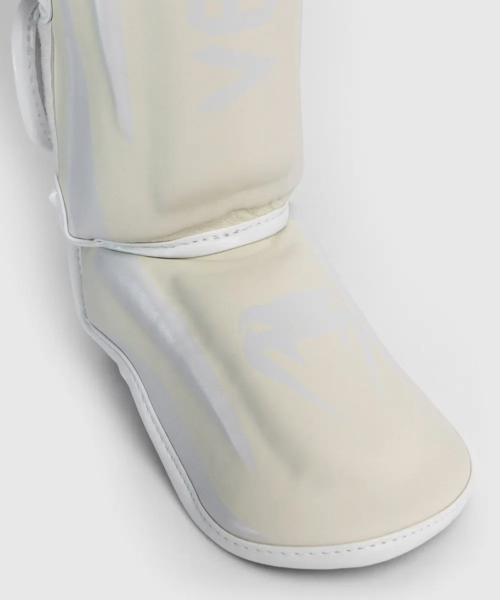 Venum Elite Kickboks Scheenbeschermers M - Wit
