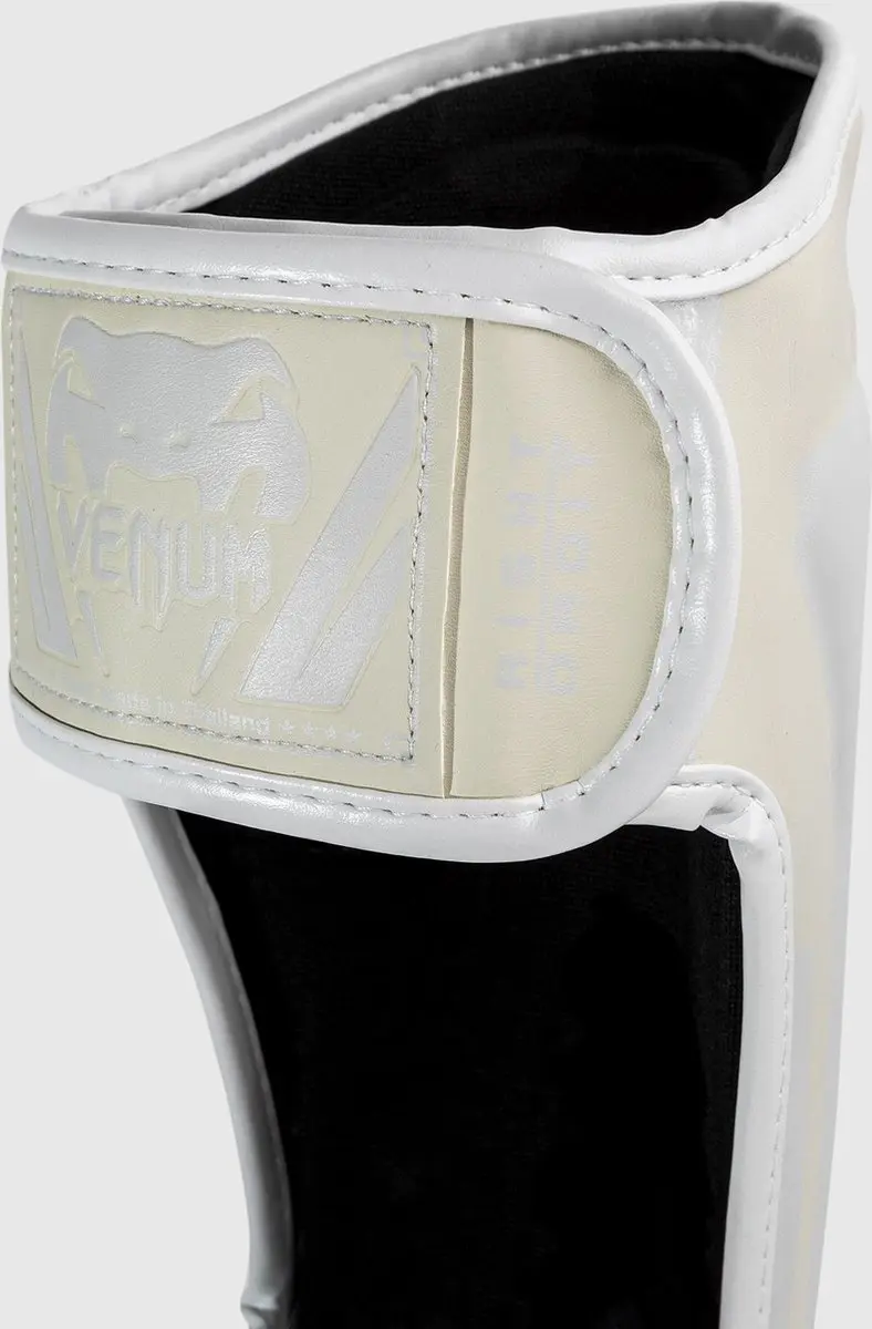 Venum Elite Kickboks Scheenbeschermers M - Wit