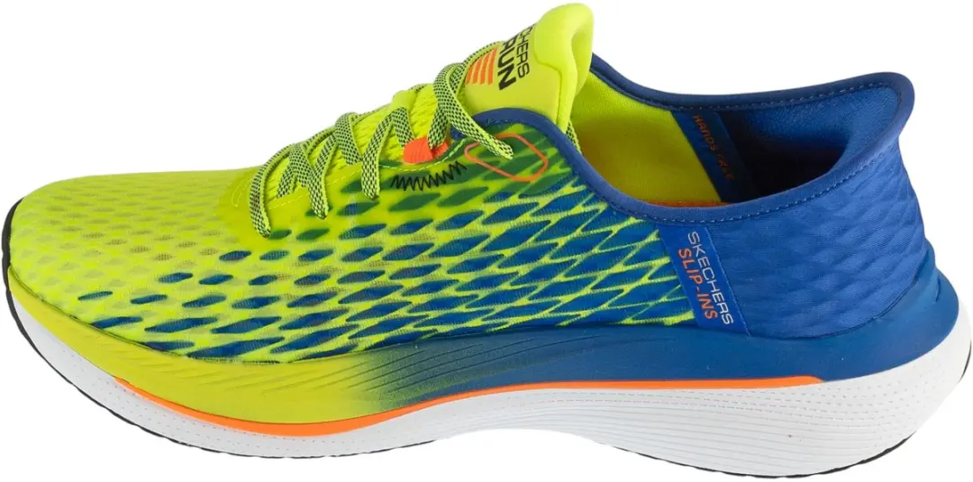 Skechers Slip-Ins Max Cushioning Propulsion Vitality Hardloopschoenen 43.5 - Geel