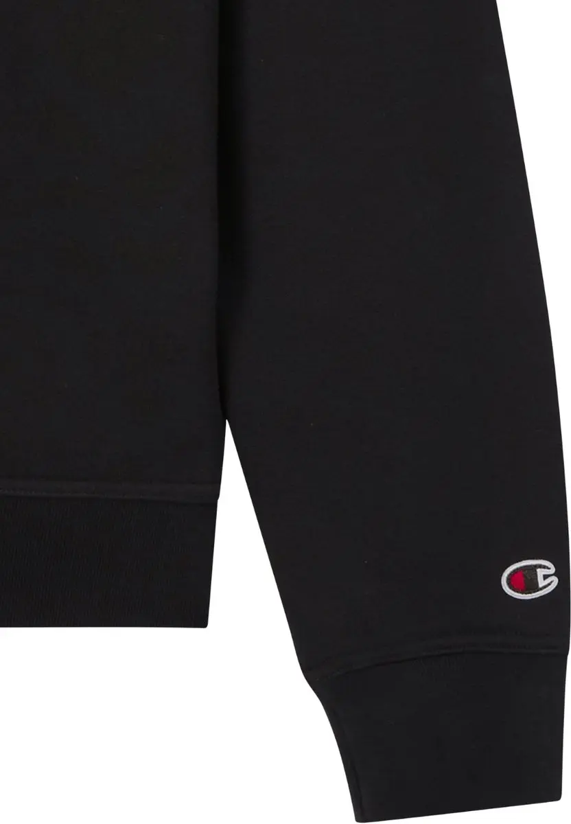 Champion Heren Crewneck Sweatshirt - Zwart - Maat L