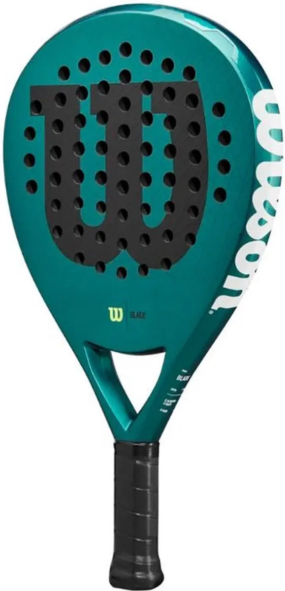 Wilson Blade Pro V3 Druppel Padelracket - Groen - afbeelding 6 van 6
