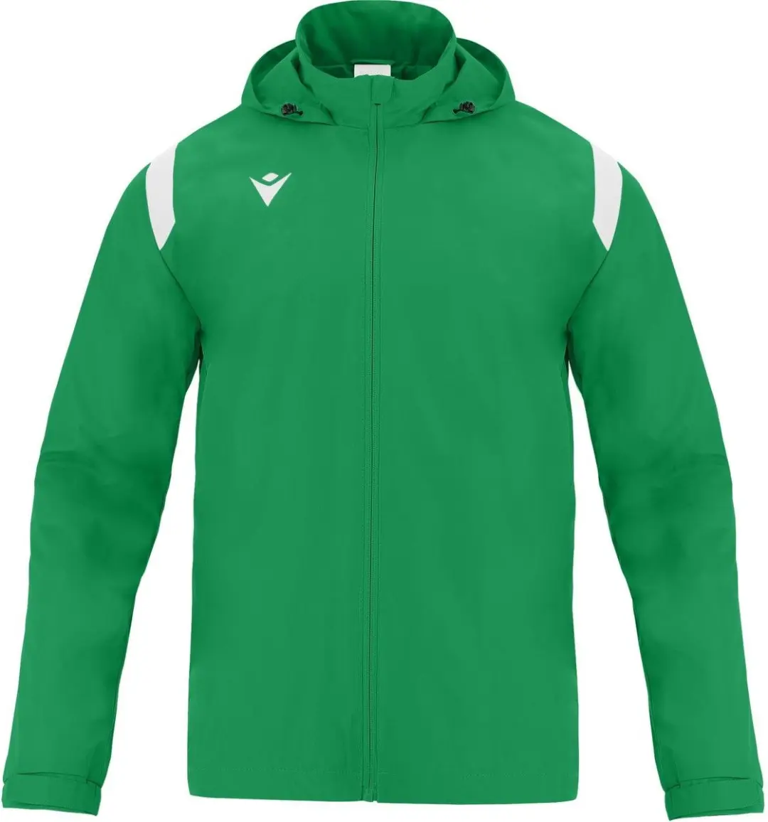 Macron Saransk Windbreaker Heren M - Groen/Wit