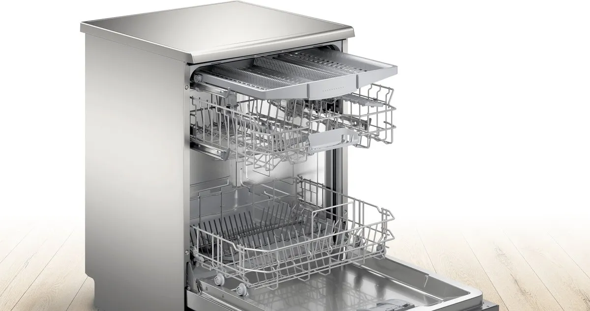 Bosch Serie 2 SGS2HVI20E Vaatwasser - 13 Couverts - Roestvrijstaal