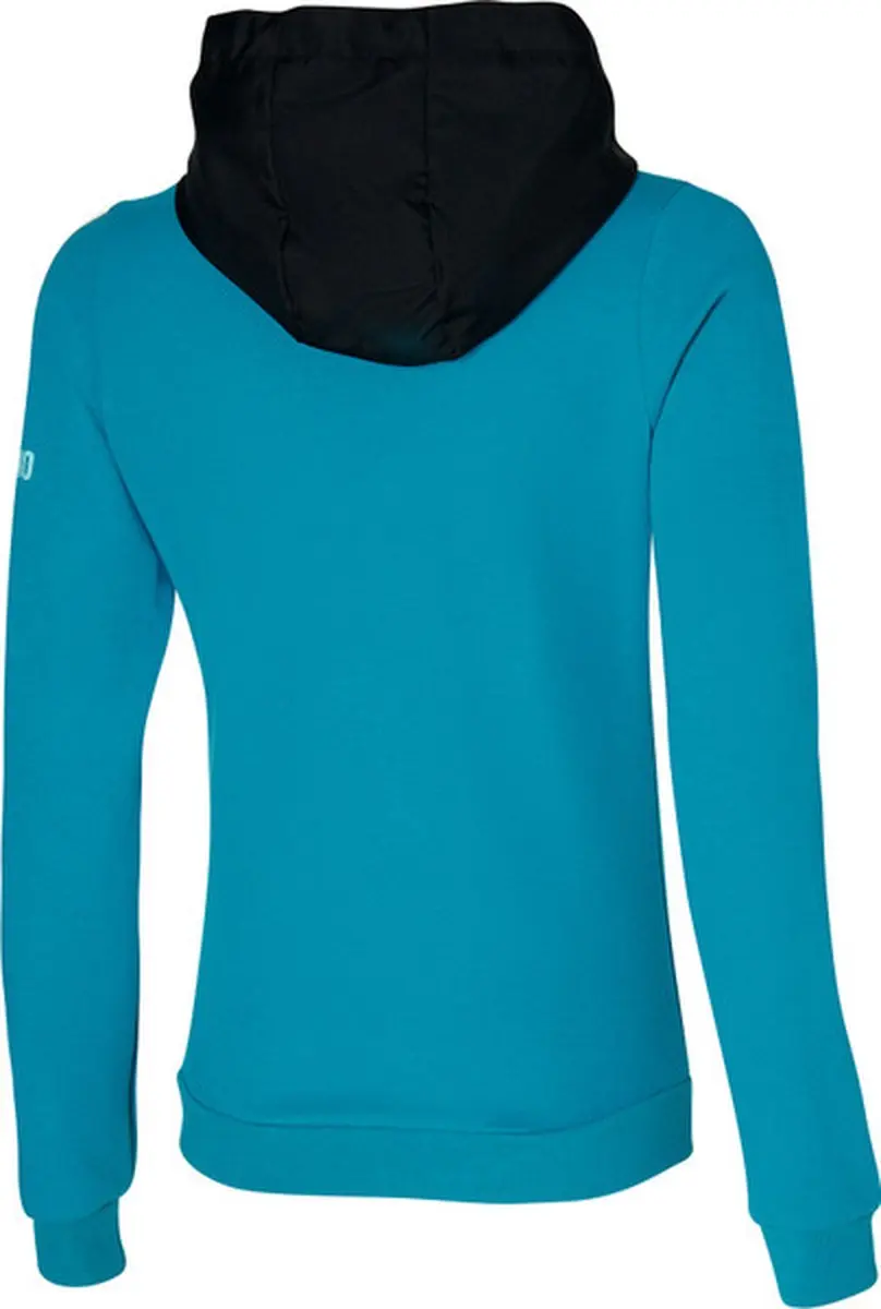 Mizuno Athletic Sweat Jacket Dames L - Blauw