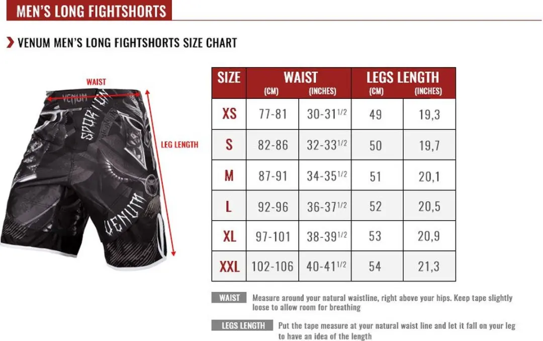 Venum Gladiator 3.0 Fightshorts - Zwart - L - afbeelding 6 van 6
