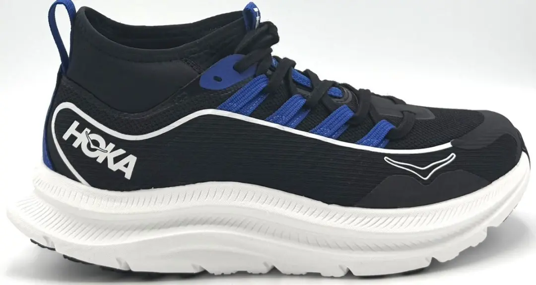 Hoka Kawana Mid Heren Hardloopschoenen 44 - Zwart/Blauw