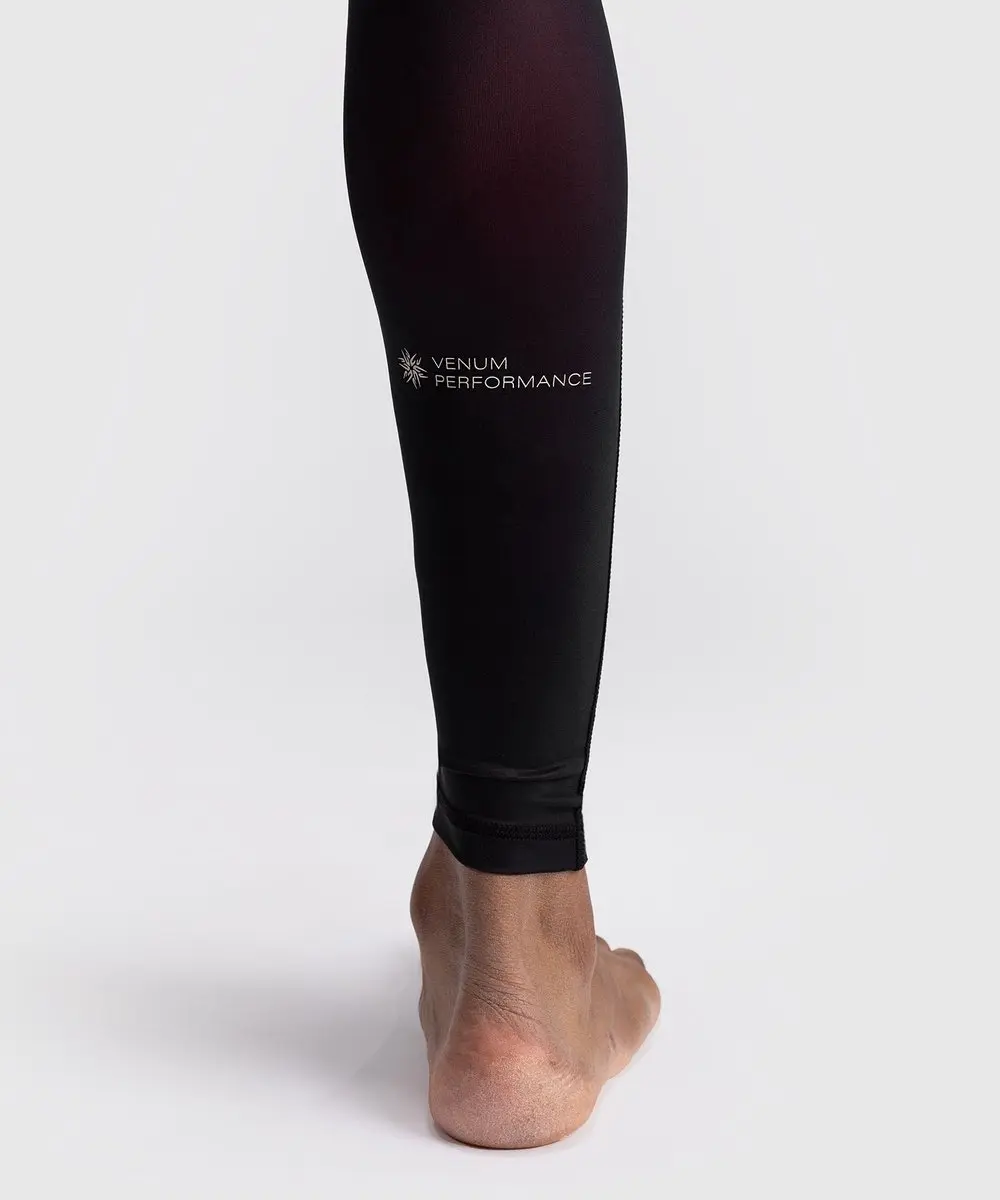Venum G-Fit Air Sportlegging - Diepzwart/Vuurrood L