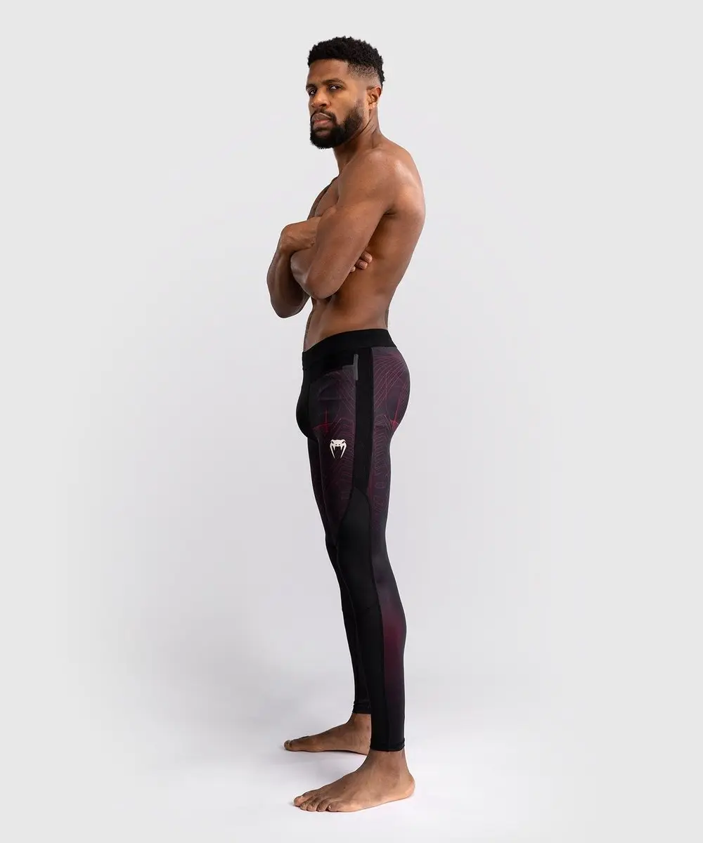 Venum G-Fit Air Sportlegging - Diepzwart/Vuurrood L